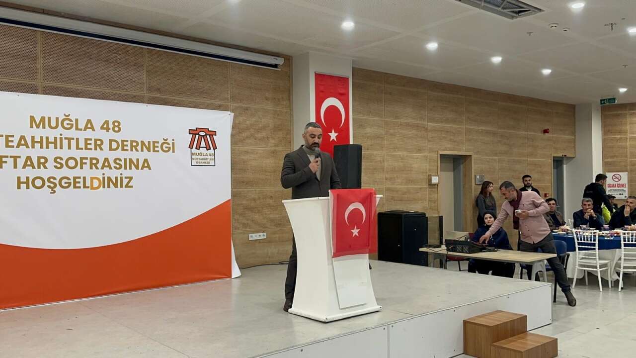 Muğla 48 Müteahhitler Derneği Geleneksel İftar Sofrasında Buluştu 2